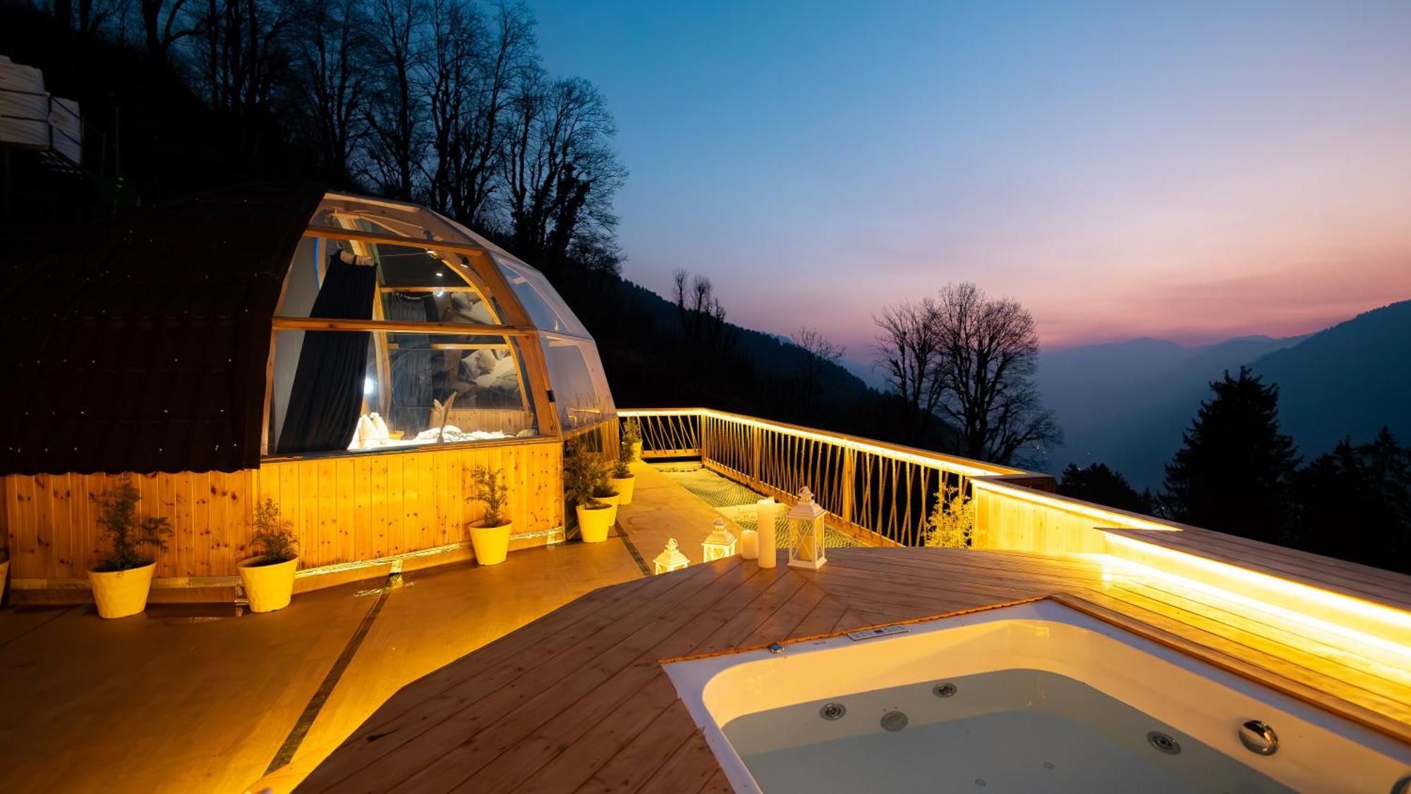 Infinity Sky Glamps Hotel Manali  Exterior photo